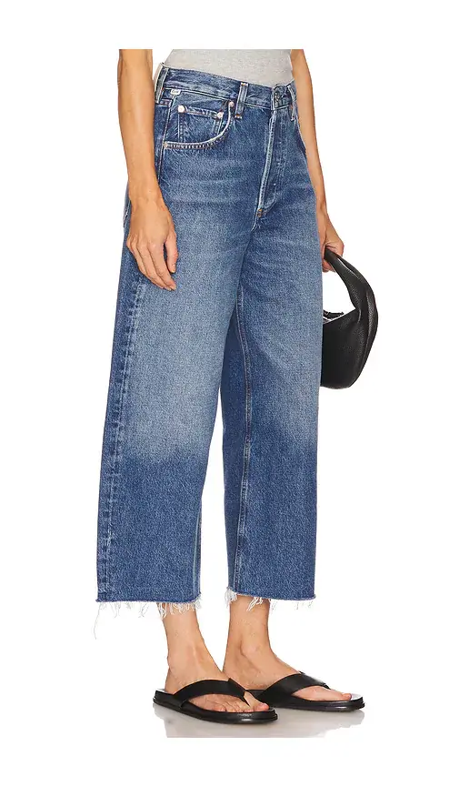 Citizens of Humanity Ayla Undone Hem Crop Jeans | Thumbnail 2 Citizens of Humanity Ayla Undone Hem Crop Jeans | Thumbnail 2
