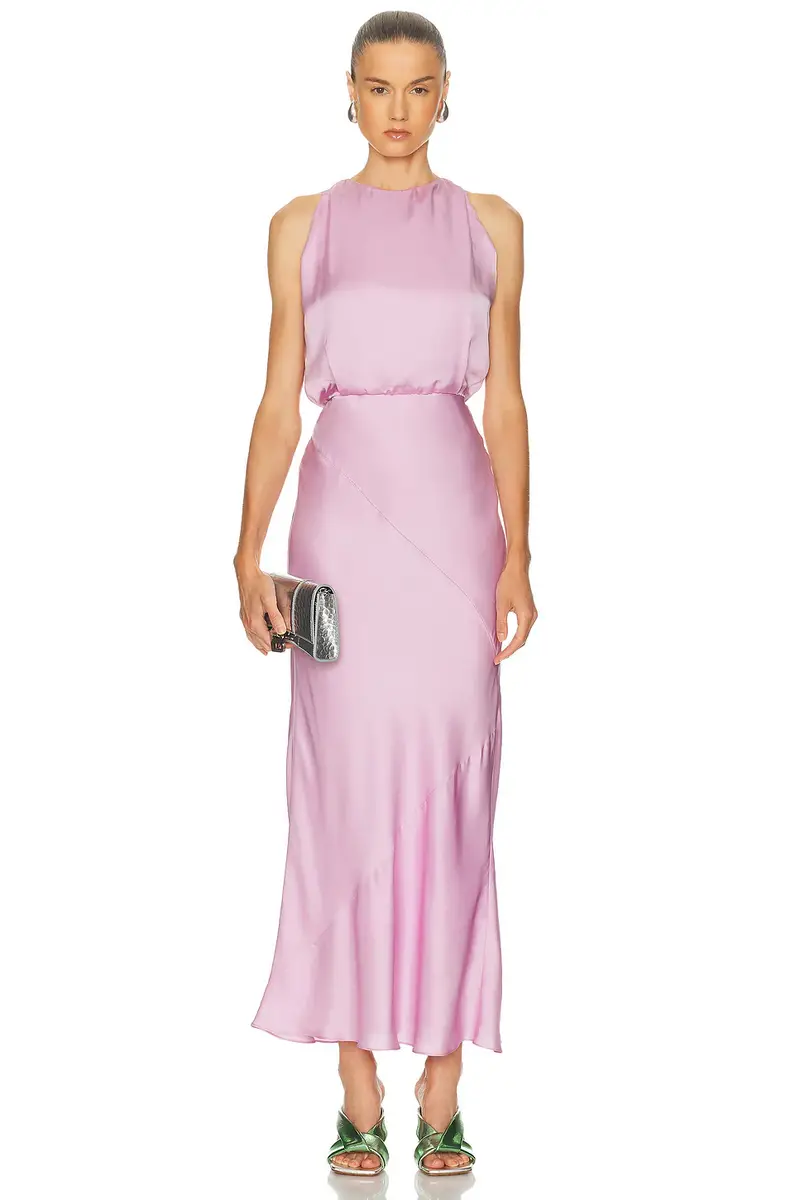 ALEJANDRA ALONSO ROJAS Blouson Midi Dress | Thumbnail 3