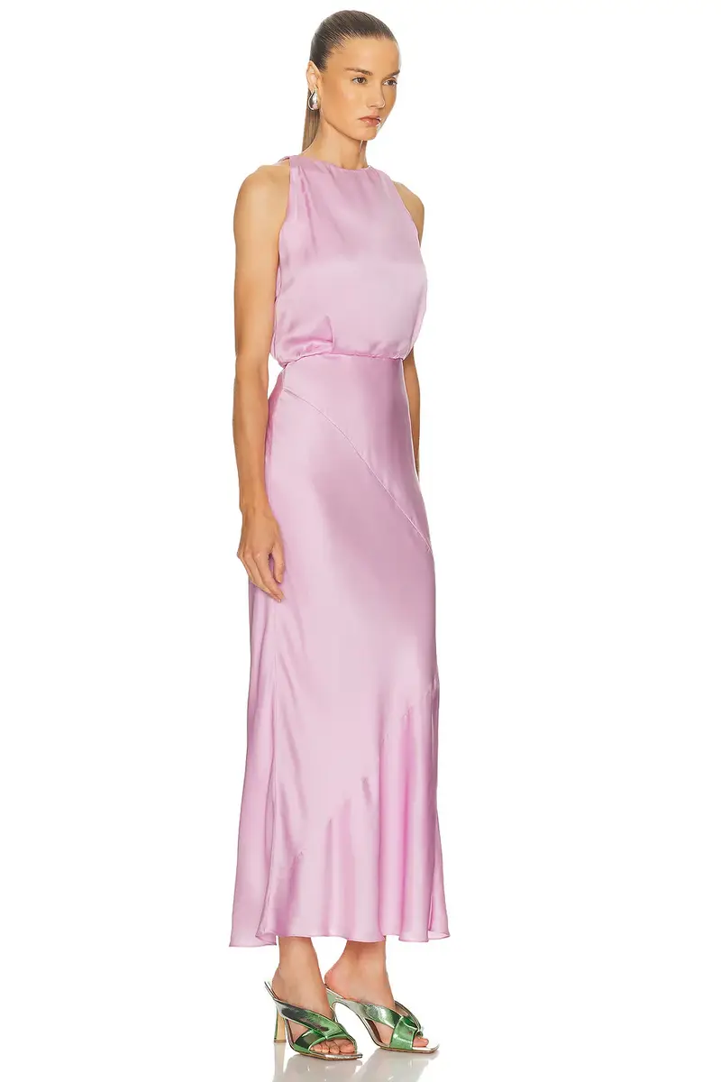 ALEJANDRA ALONSO ROJAS Blouson Midi Dress | Thumbnail 4