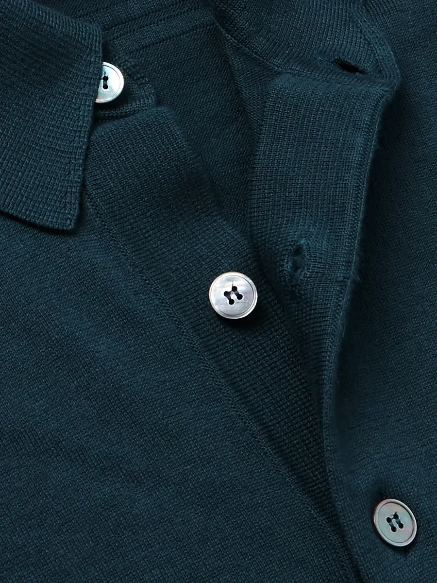 Zegna Slim-Fit Cotton Polo Shirt - Men | Thumbnail 5 Zegna Slim-Fit Cotton Polo Shirt - Men | Thumbnail 5