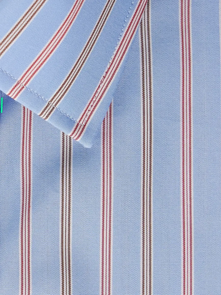 Charvet Striped Cotton-Poplin Shirt - Men | Thumbnail 4