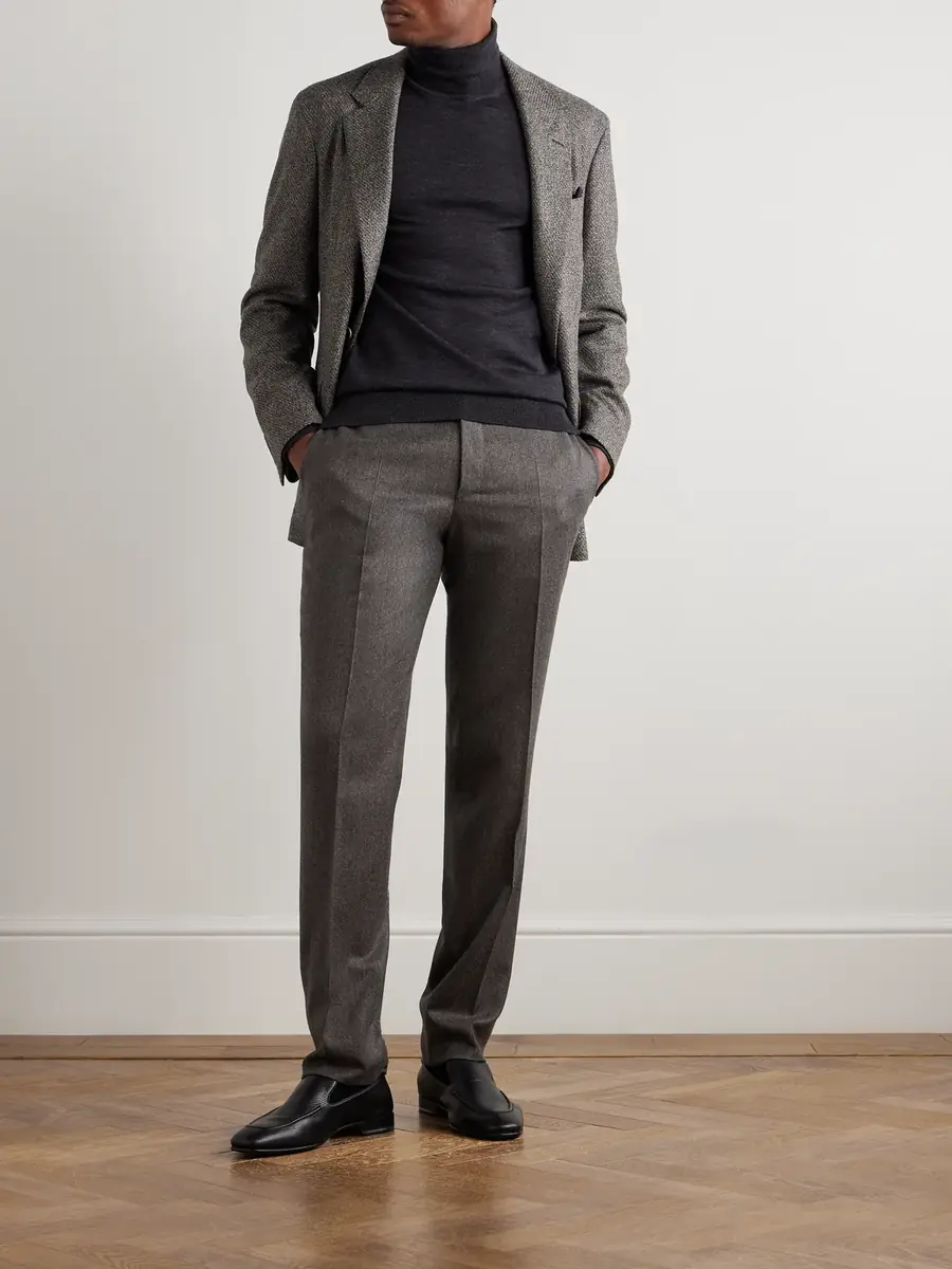 Canali Impeccabile Straight-Leg Wool Suit Trousers - Men | Thumbnail 2 Canali Impeccabile Straight-Leg Wool Suit Trousers - Men | Thumbnail 2