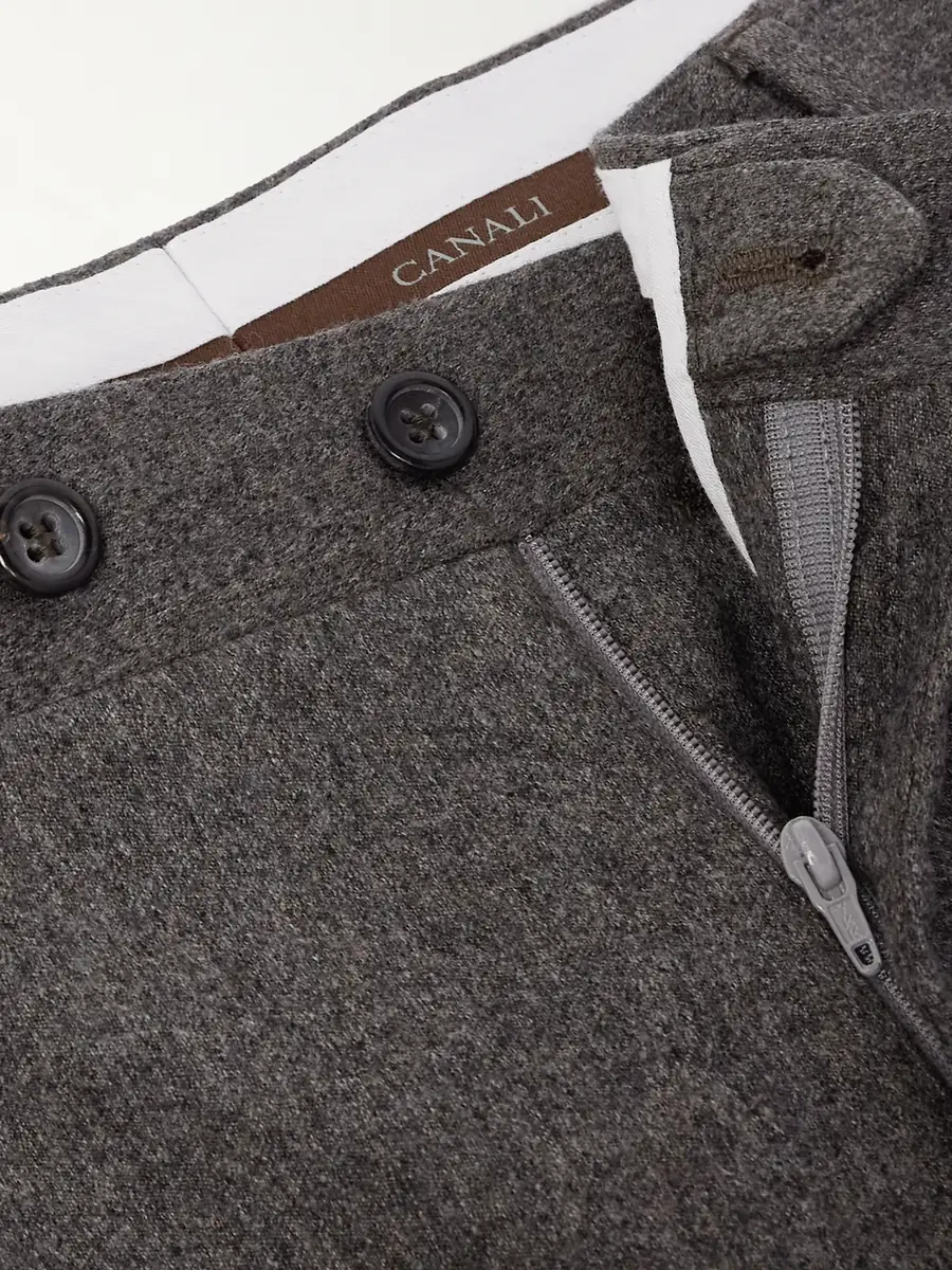 Canali Impeccabile Straight-Leg Wool Suit Trousers - Men | Thumbnail 6 Canali Impeccabile Straight-Leg Wool Suit Trousers - Men | Thumbnail 6