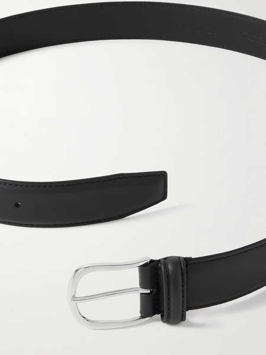 Anderson's 3.5cm Leather Belt - Men | Thumbnail 3 Anderson's 3.5cm Leather Belt - Men | Thumbnail 3