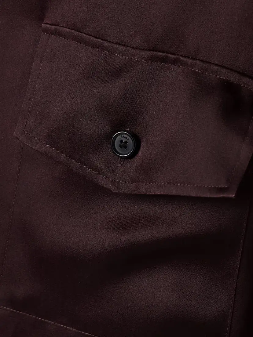 Khaite Matteo Oversized Silk-organza Shirt | Thumbnail 5