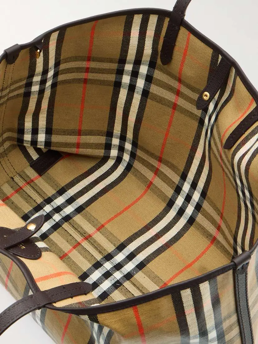 Burberry Highlands Checked Coated-canvas Tote | Thumbnail 5 Burberry Highlands Checked Coated-canvas Tote | Thumbnail 5