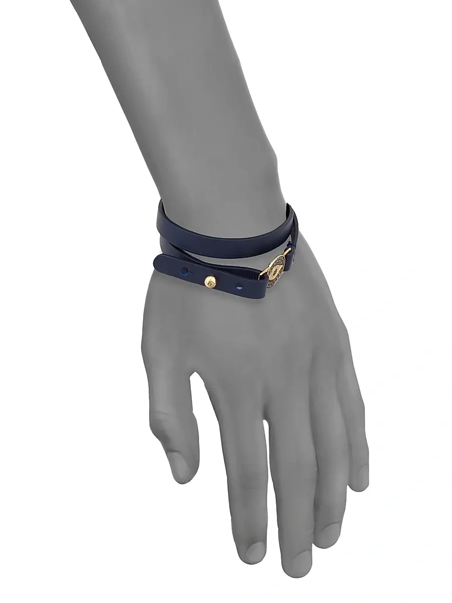 Sydney Evan Women's Evil Eye Medallion Diamond, Blue Sapphire & Leather Choker | Thumbnail 3 Sydney Evan Women's Evil Eye Medallion Diamond, Blue Sapphire & Leather Choker | Thumbnail 3