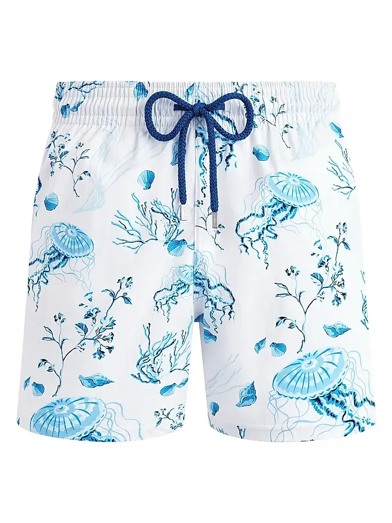 Vilebrequin Men's Medusa & Shells Stretch Swim Trunks