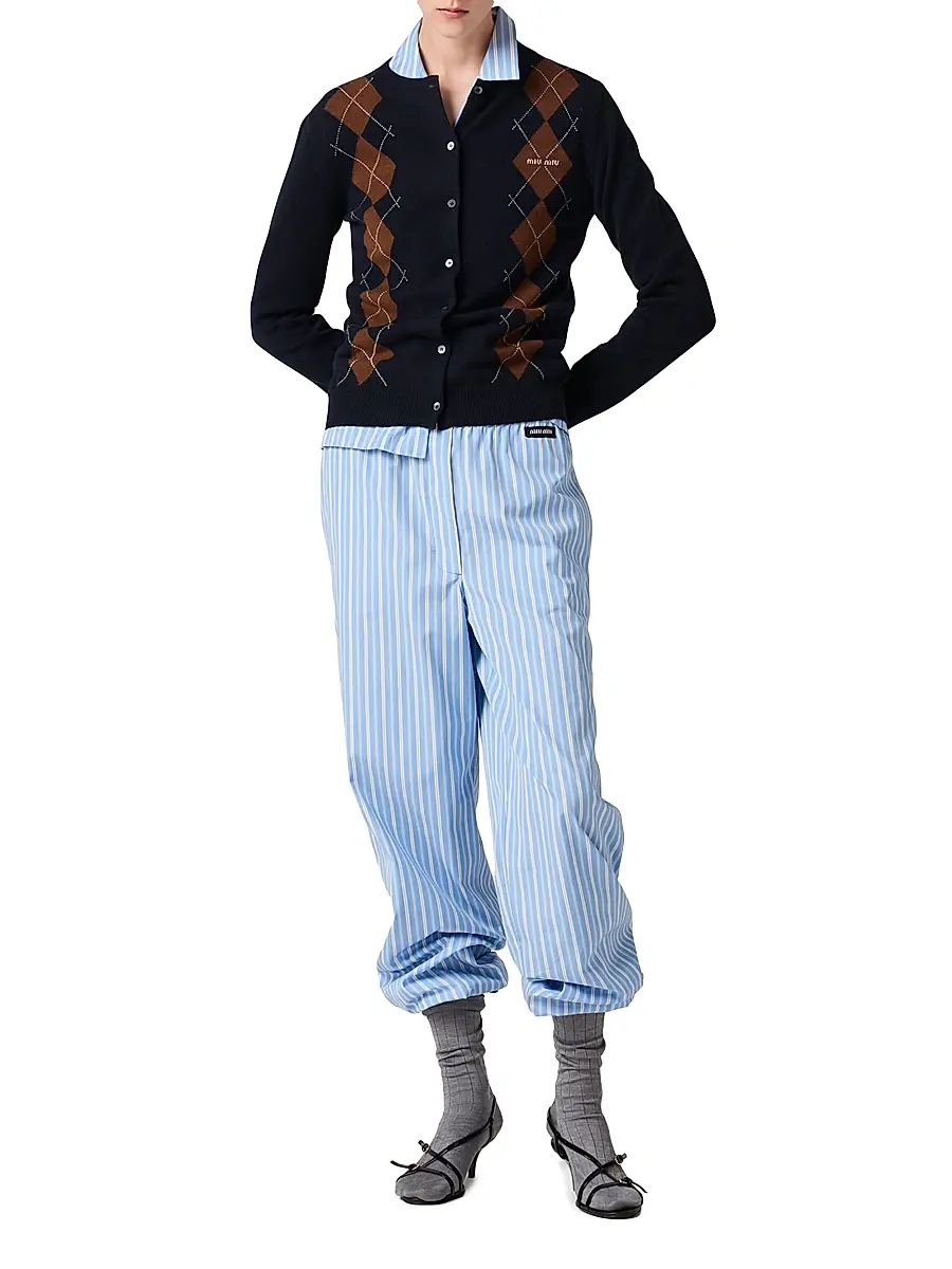 Miu Miu Women's Cashmere Cardigan | Thumbnail 5 Miu Miu Women's Cashmere Cardigan | Thumbnail 5