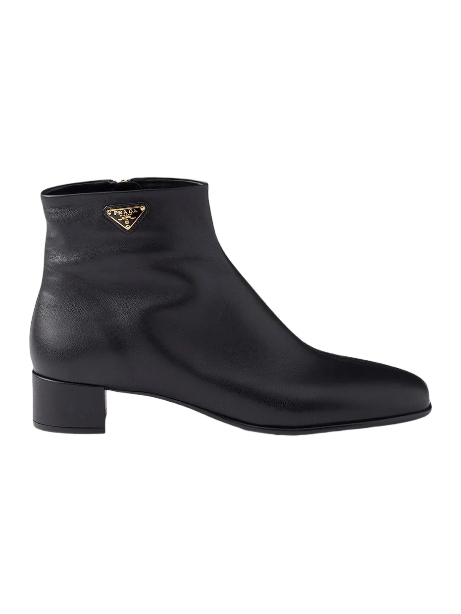 Women's Nappa Leather Booties Women's Nappa Leather Booties