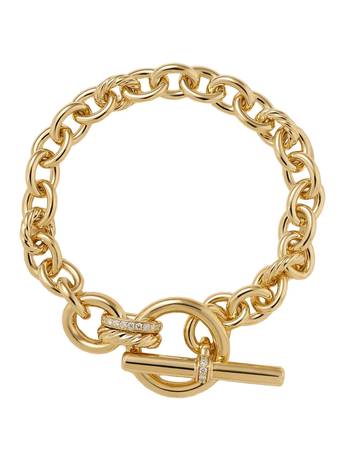 Dy Mercer® 18-karat Gold Diamond Bracelet