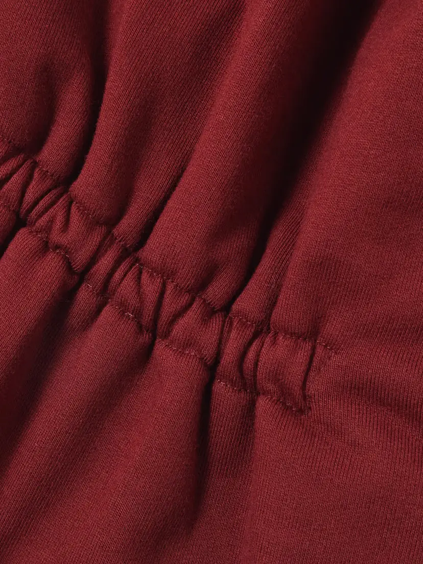 Dries Van Noten Oversized Gathered Cotton-jersey Zip-up Sweatshirt | Thumbnail 4