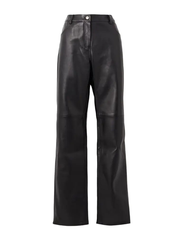 Magda Butrym Leather Straight-leg Pants | Image 1 Magda Butrym Leather Straight-leg Pants | Image 1