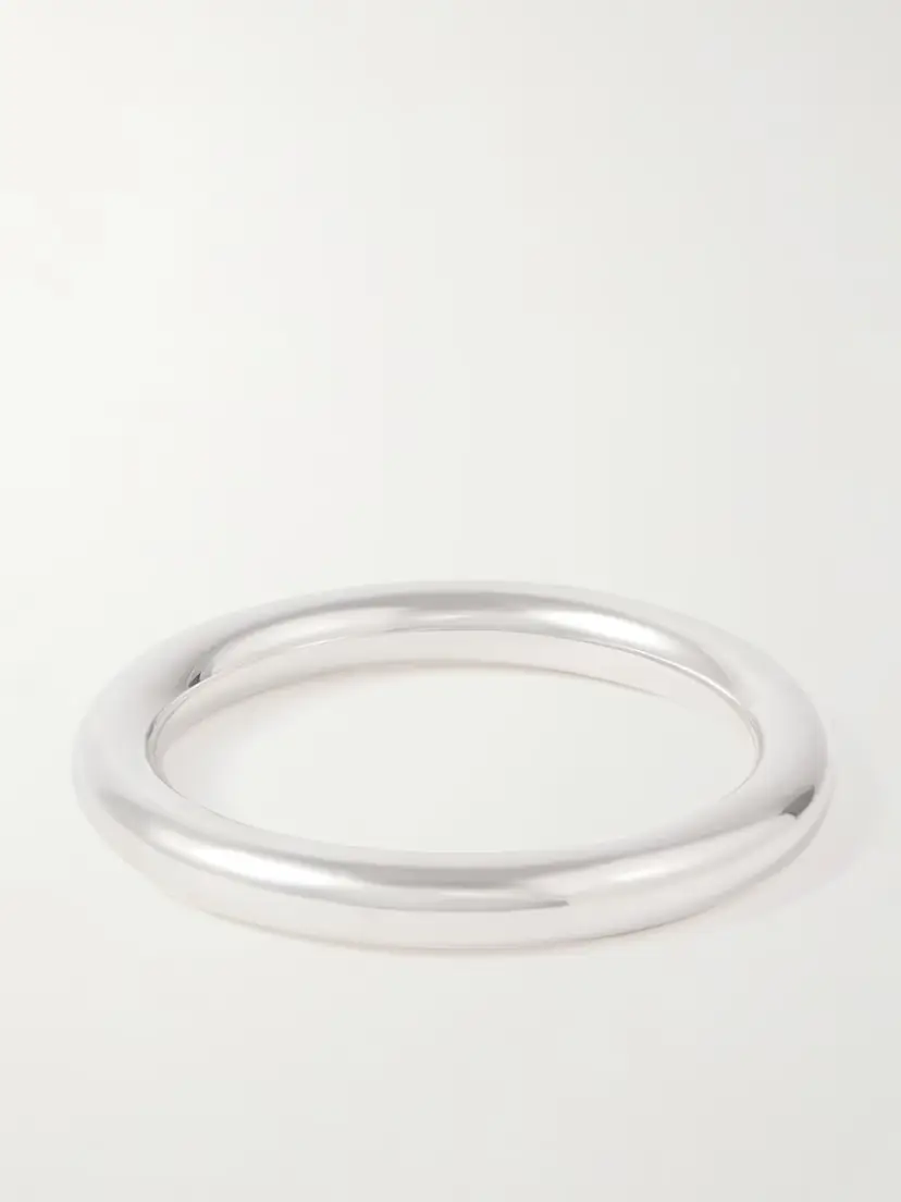 Sophie Buhai Classic Circle Silver Bangle | Thumbnail 3 Sophie Buhai Classic Circle Silver Bangle | Thumbnail 3