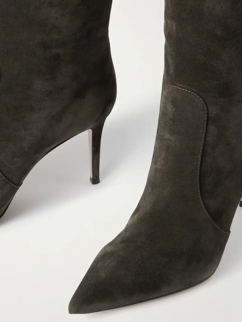 Gianvito Rossi Hansen 85 Suede Over-the-knee Boots | Thumbnail 4 Gianvito Rossi Hansen 85 Suede Over-the-knee Boots | Thumbnail 4