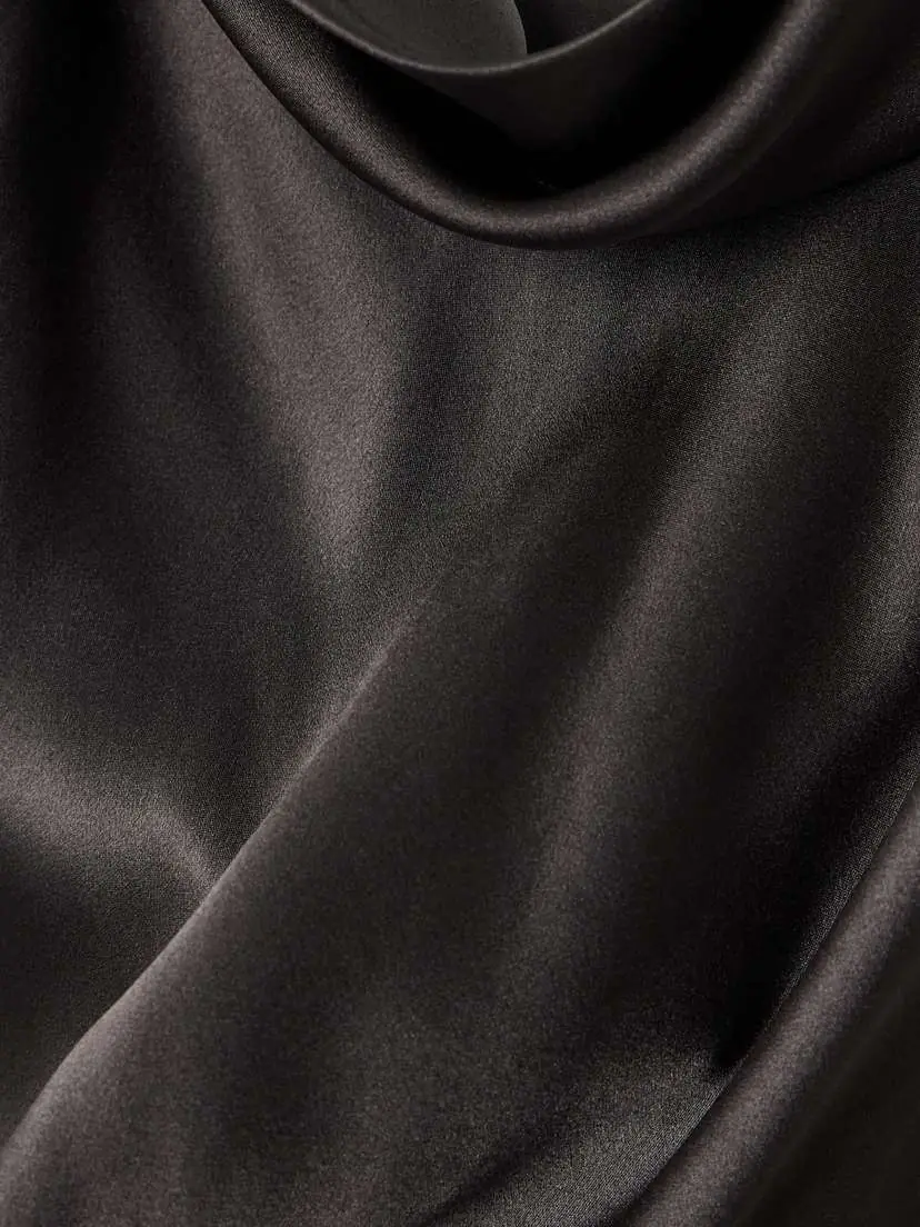 Acne Studios Open-back Draped Silk-satin Midi Dress | Thumbnail 4 Acne Studios Open-back Draped Silk-satin Midi Dress | Thumbnail 4
