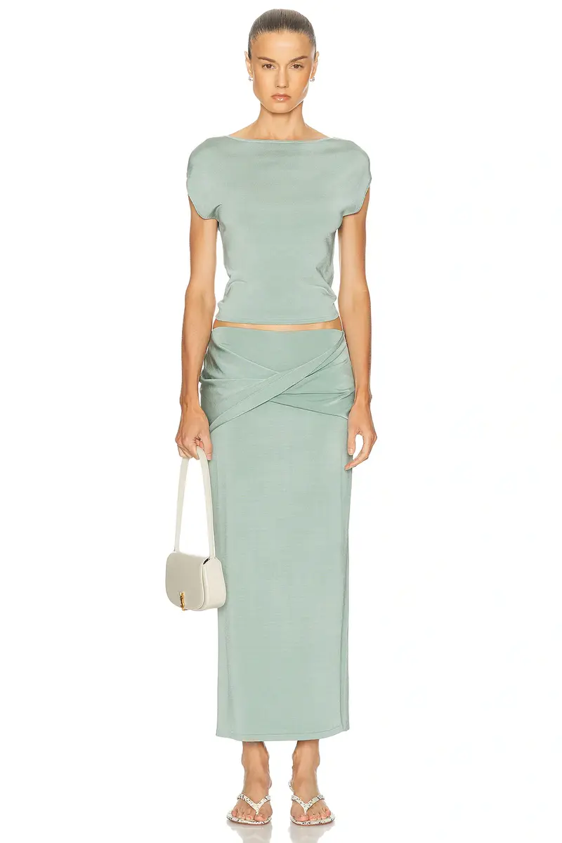 Simkhai Vienna Midi Skirt | Thumbnail 5