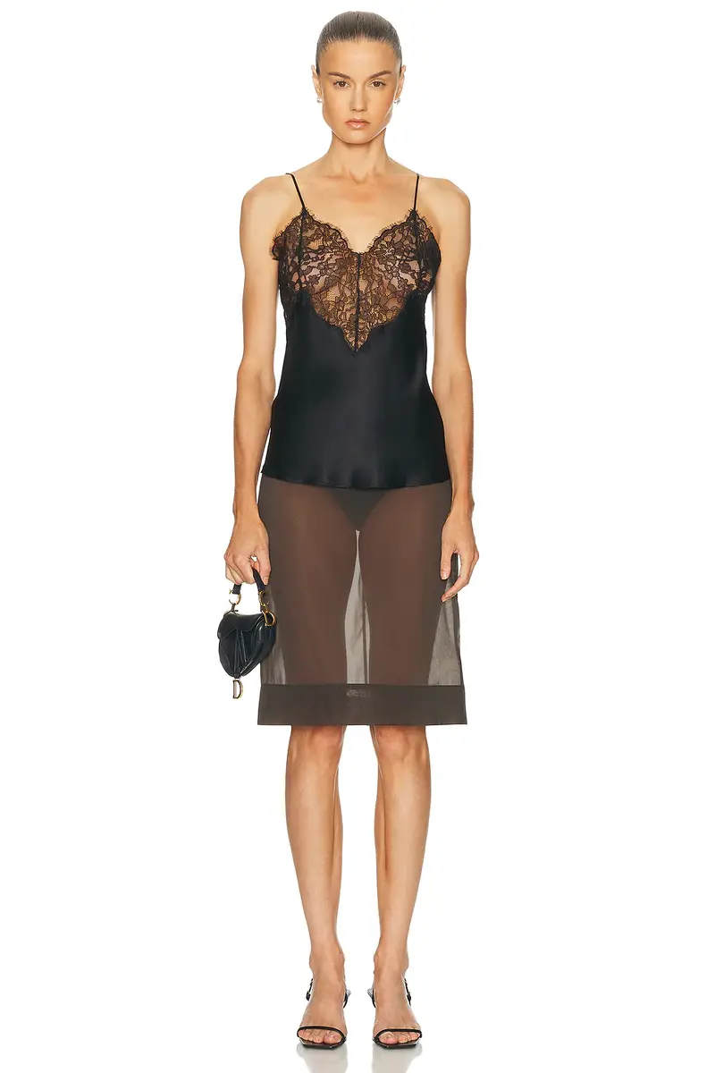 Nili Lotan Mabelle Lace Cami Top | Thumbnail 4 Nili Lotan Mabelle Lace Cami Top | Thumbnail 4