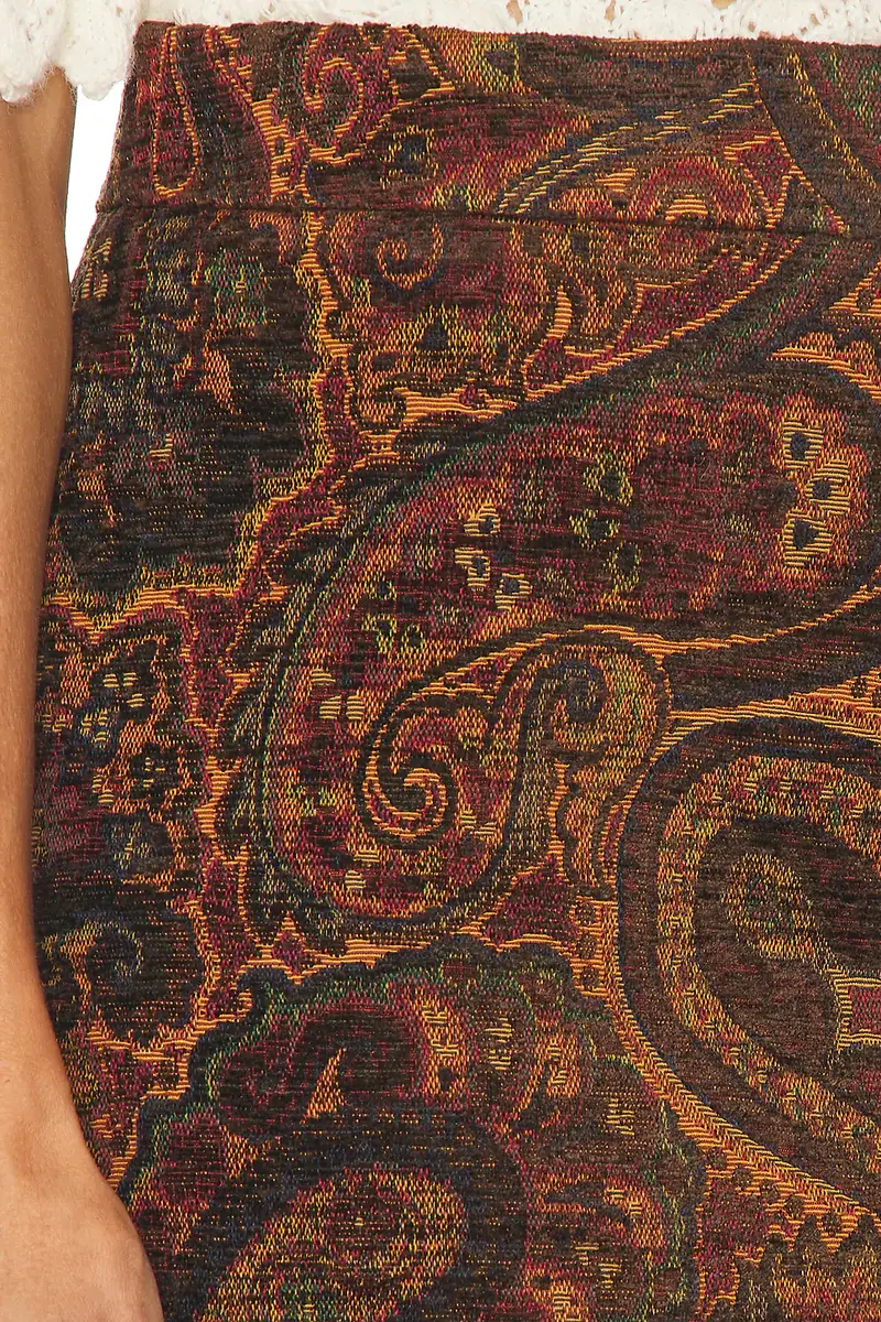 Chloe Wool Paisley Skirt | Thumbnail 6 Chloe Wool Paisley Skirt | Thumbnail 6