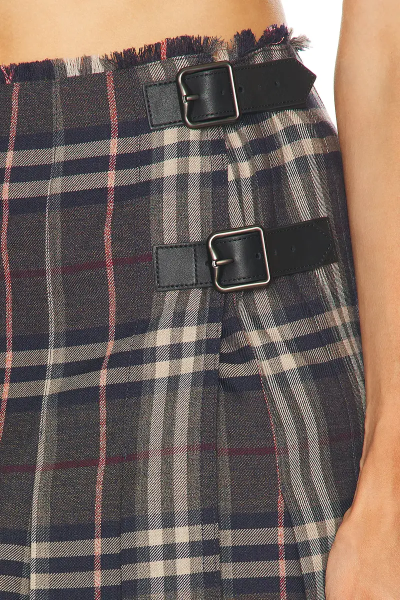 Burberry Check Mini Skirt | Thumbnail 6 Burberry Check Mini Skirt | Thumbnail 6