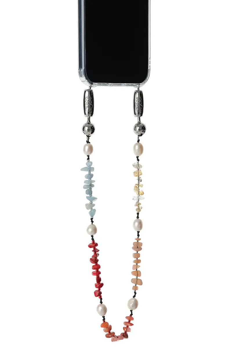 ossa Stone + Pearl Mini Wristlet