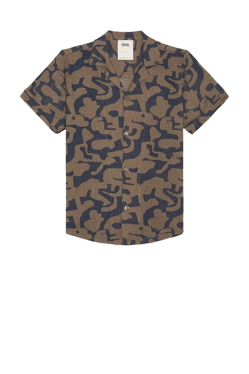 OAS Morel Puzzlotec Cuba Net Shirt | Thumbnail 3