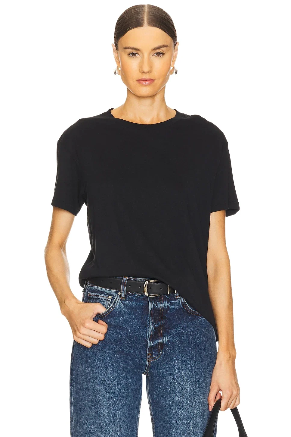 ÉTERNE Short Sleeve Boyfriend Tee