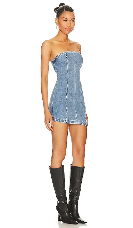 Abrand Georgia Bustier Mini Dress | Thumbnail 2
