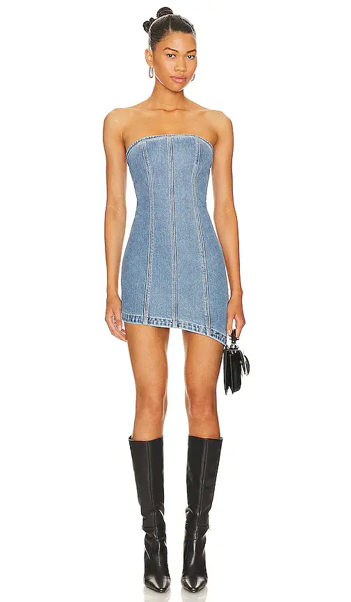 Abrand Georgia Bustier Mini Dress
