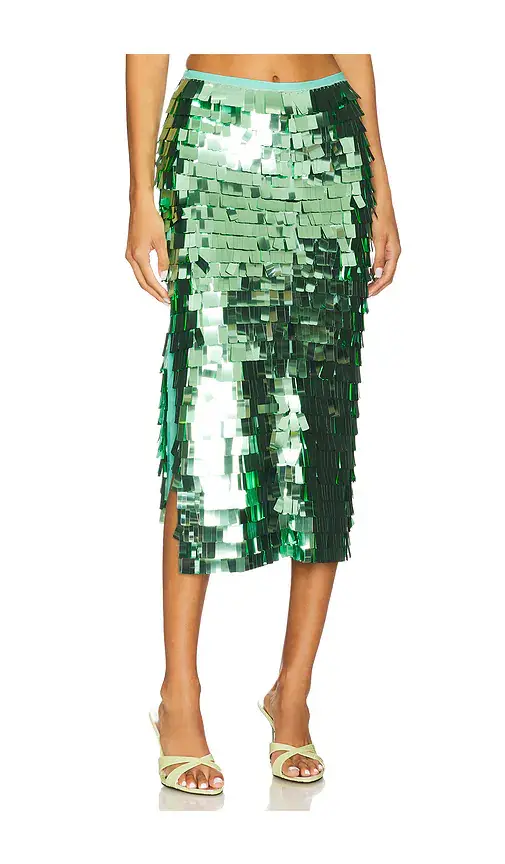 Essentiel Antwerp Ihoed Sequin Pencil Skirt | Image 1 Essentiel Antwerp Ihoed Sequin Pencil Skirt | Image 1