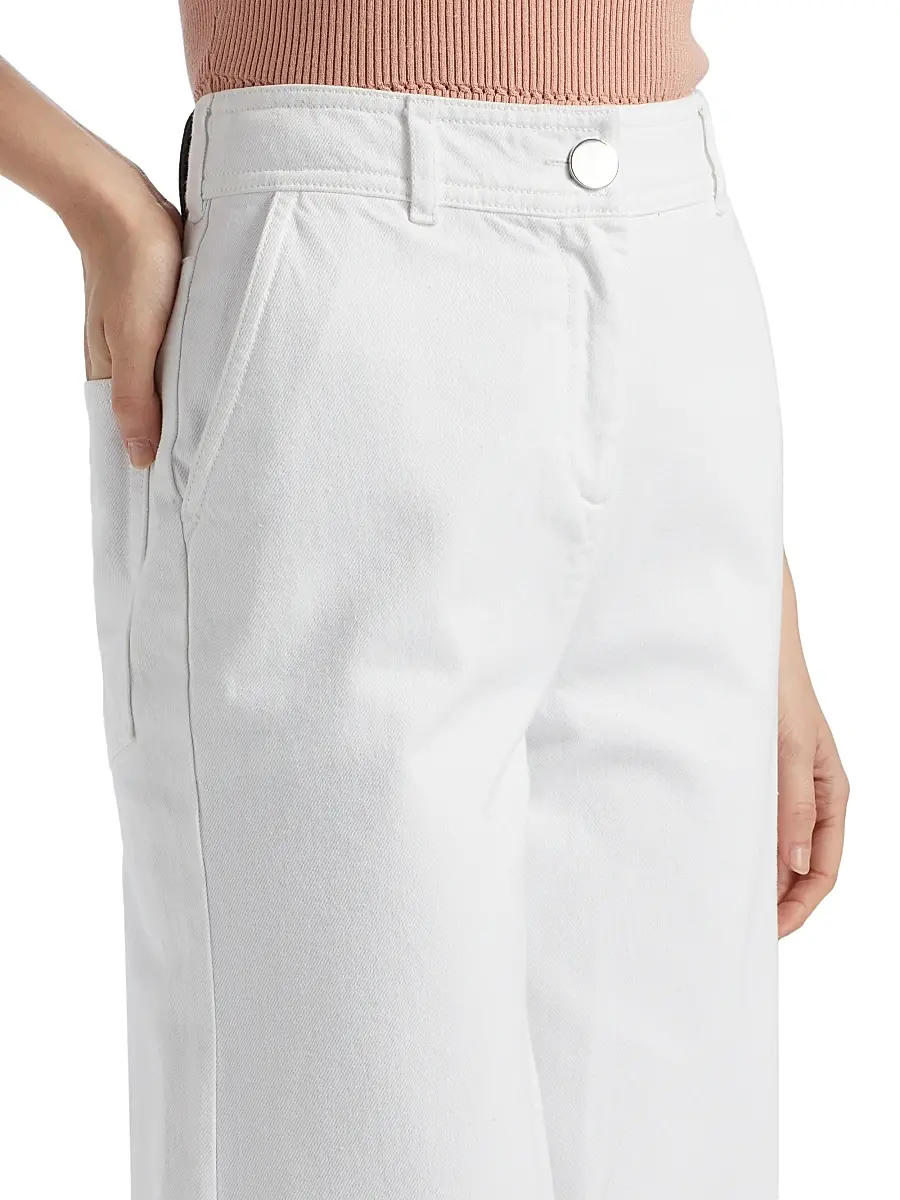 Toccin Women's Eileen Slit Wide-Leg Pants | Thumbnail 6