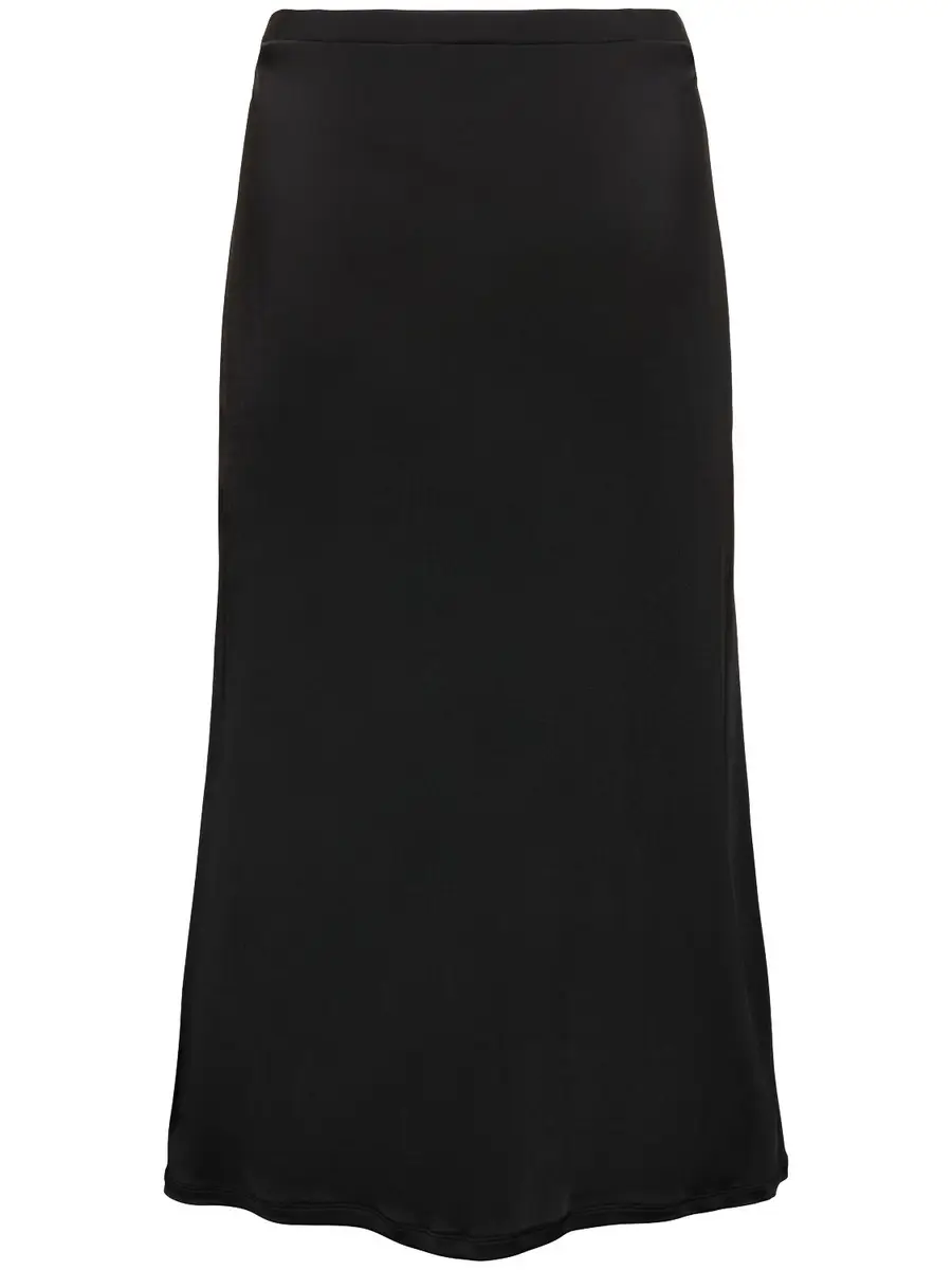 TOVE Flor Viscose Jersey Midi Skirt | Thumbnail 5
