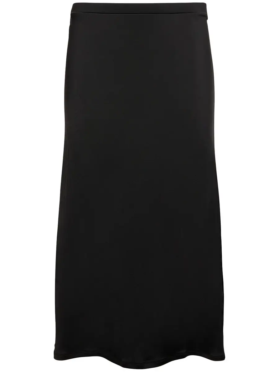 Flor Viscose Jersey Midi Skirt Flor Viscose Jersey Midi Skirt