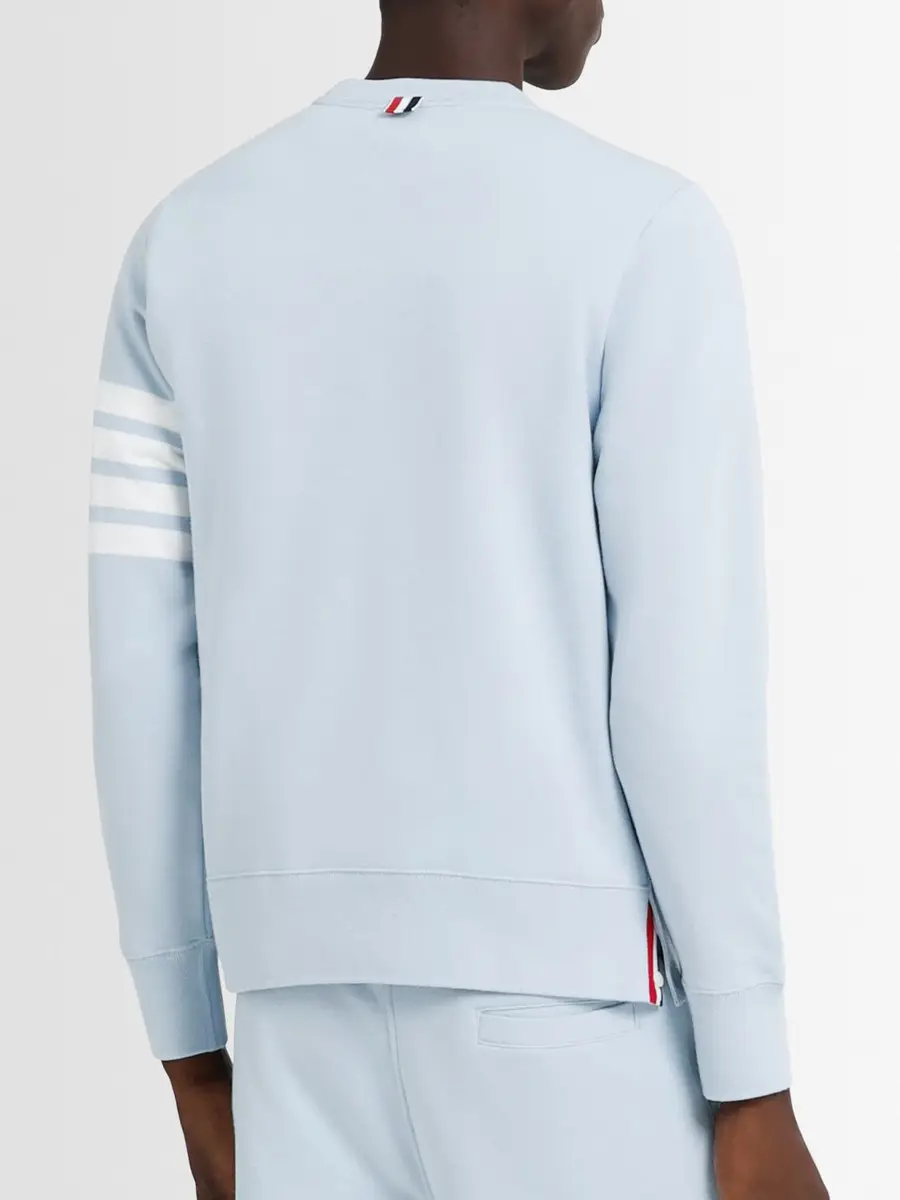 THOM BROWNE Cotton Jersey Logo Sweatshirt | Thumbnail 3