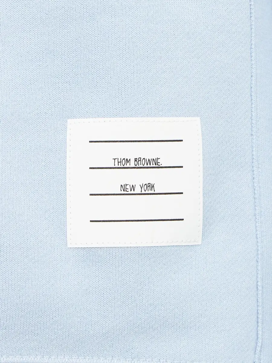THOM BROWNE Cotton Jersey Logo Sweatshirt | Thumbnail 5