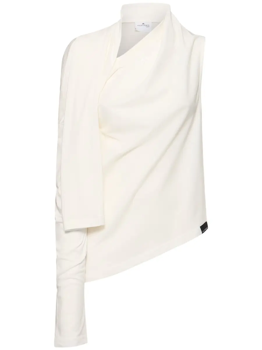Off-shoulder Jersey Top Off-shoulder Jersey Top