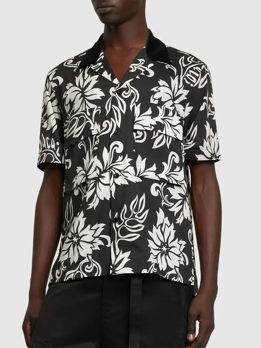 SACAI Floral Printed Shirt | Thumbnail 3