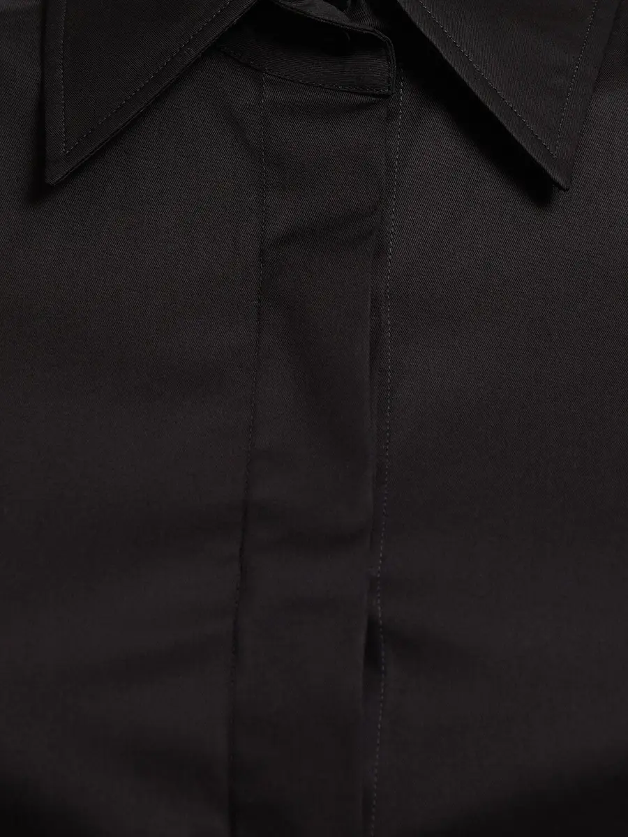 BETTTER Cascade Cotton Blend Poplin Fitted Shirt | Thumbnail 5