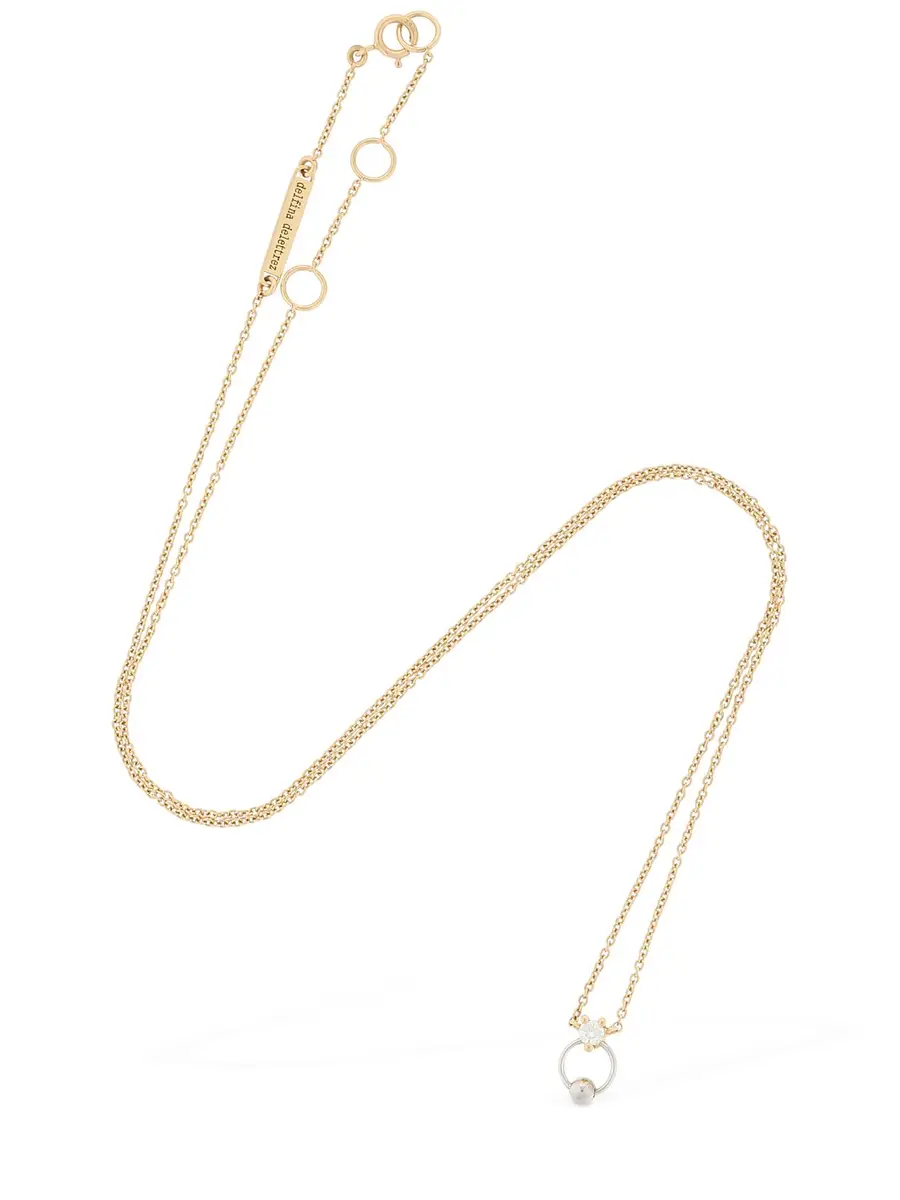 DELFINA DELETTREZ Two-in-one Small Diamond Necklace | Thumbnail 3 DELFINA DELETTREZ Two-in-one Small Diamond Necklace | Thumbnail 3