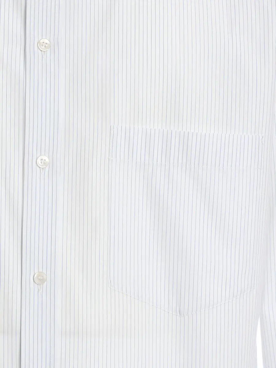 DOLCE & GABBANA Striped Cotton Poplin Shirt | Thumbnail 3