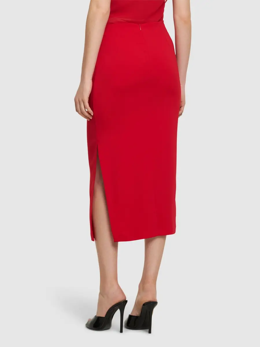 ANDREĀDAMO Technical Split Midi Skirt | Thumbnail 3