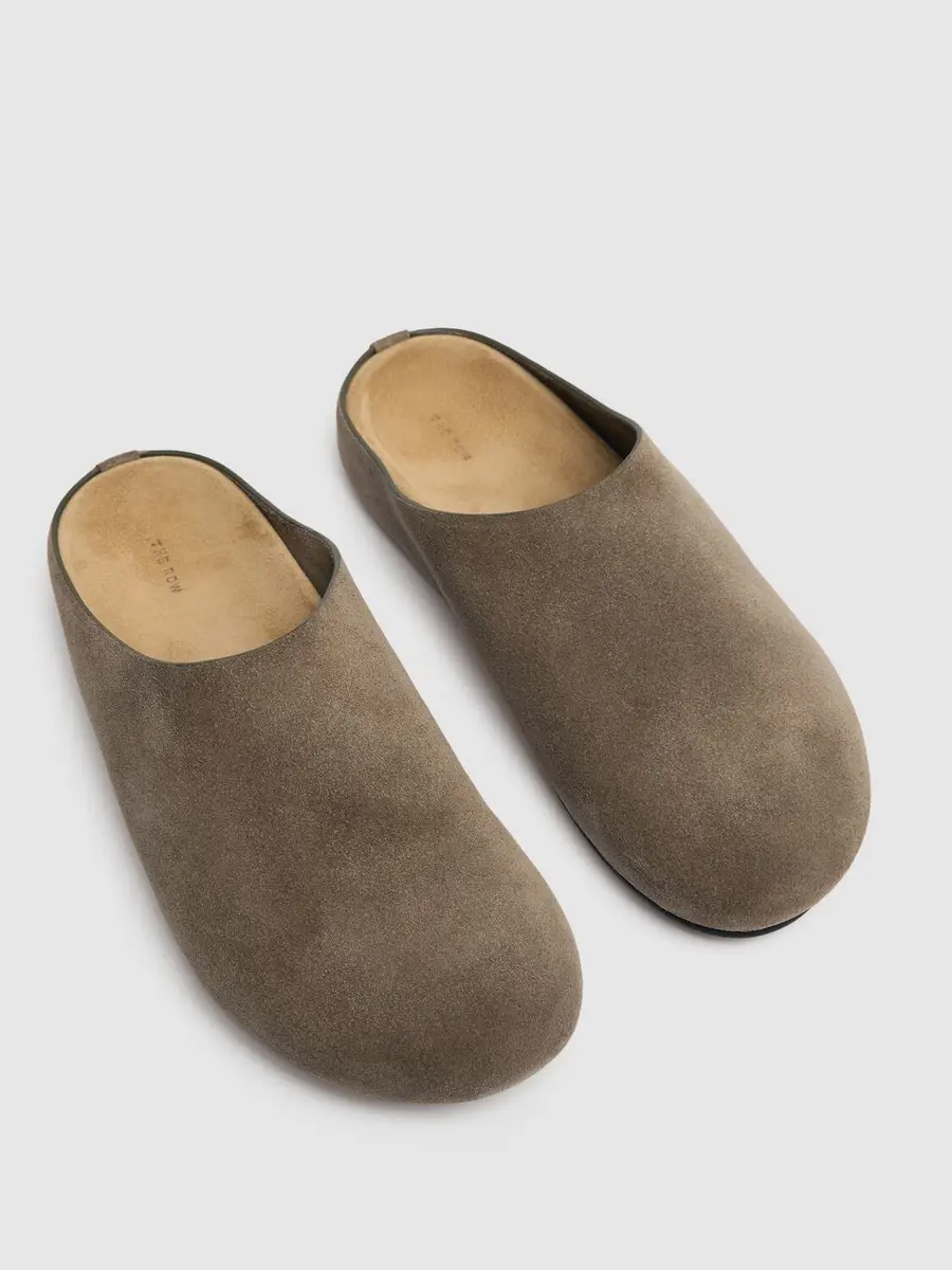 THE ROW Hugo Suede Mules | Thumbnail 3