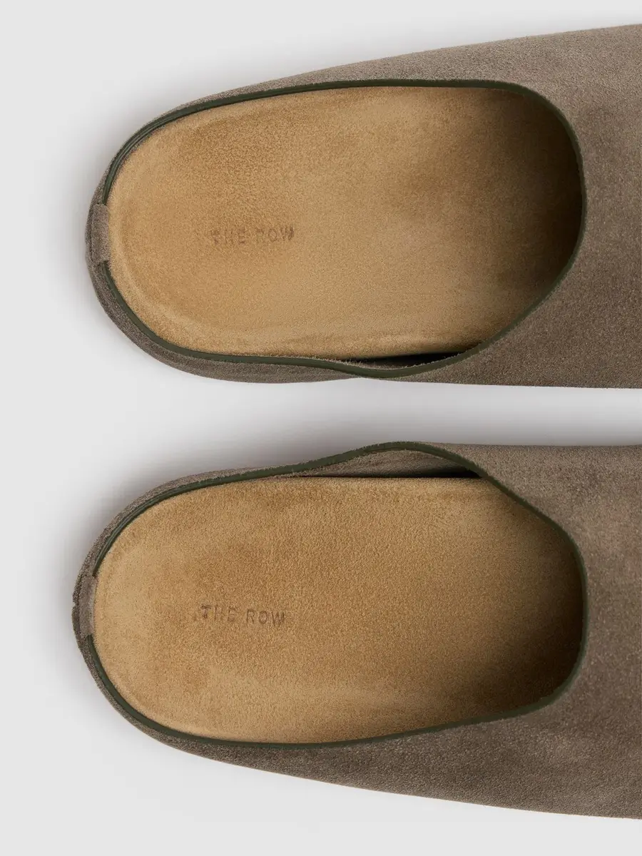 THE ROW Hugo Suede Mules | Thumbnail 4