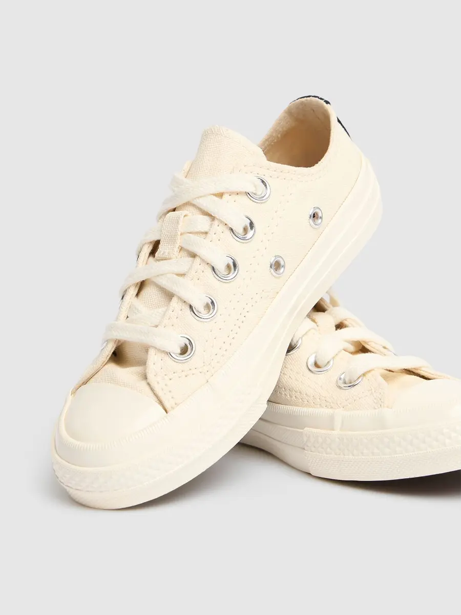COMME DES GARÇONS PLAY Play Converse Cotton Low Sneakers | Thumbnail 3