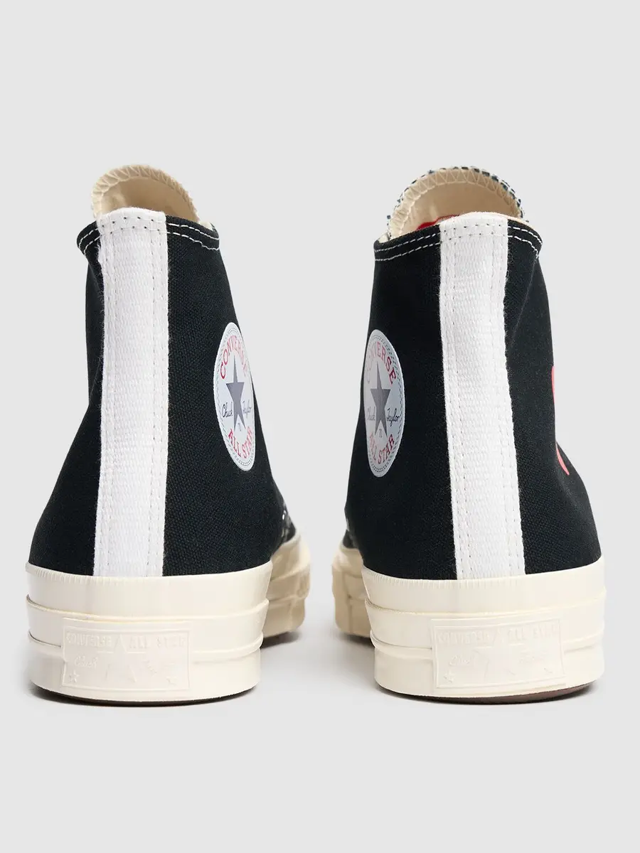 COMME DES GARÇONS PLAY 20mm Play Converse Cotton Sneakers | Thumbnail 5