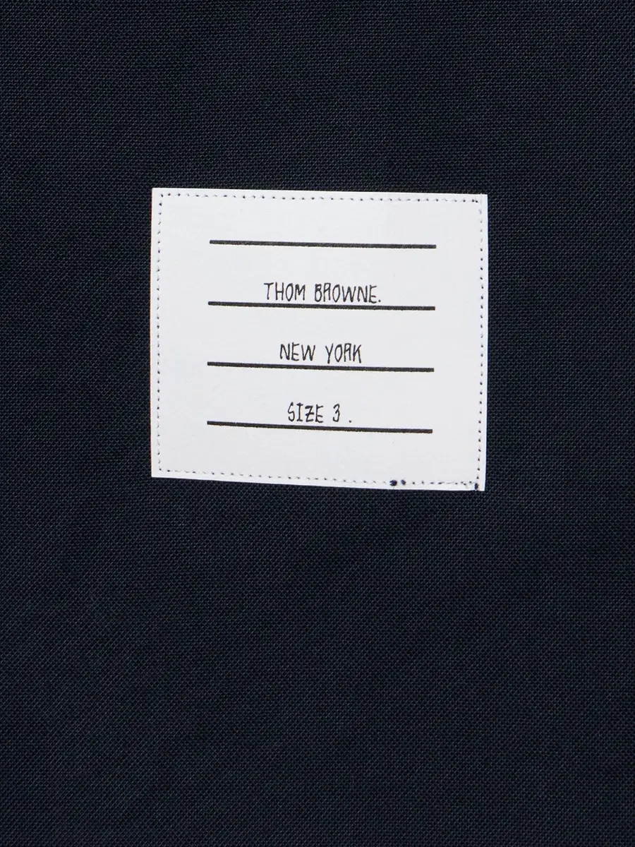 THOM BROWNE Straight Fit Cotton Oxford Shirt | Thumbnail 5