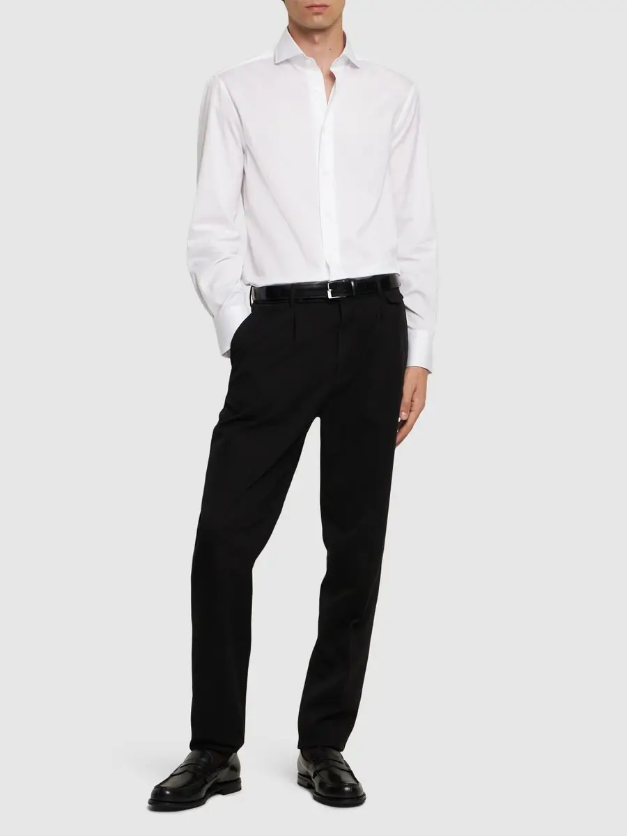 BRUNELLO CUCINELLI Cotton Twill Shirt | Thumbnail 2