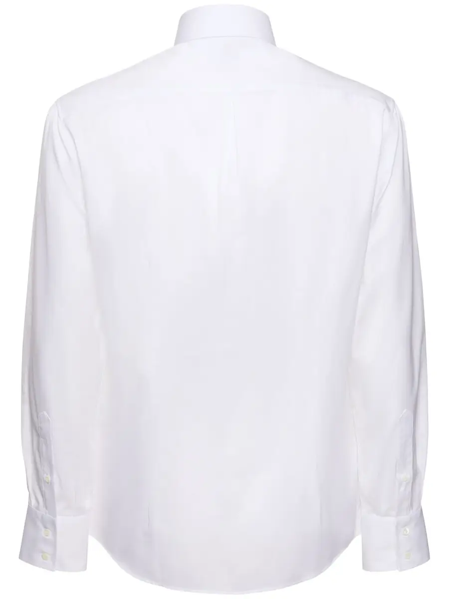 BRUNELLO CUCINELLI Cotton Twill Shirt | Thumbnail 5