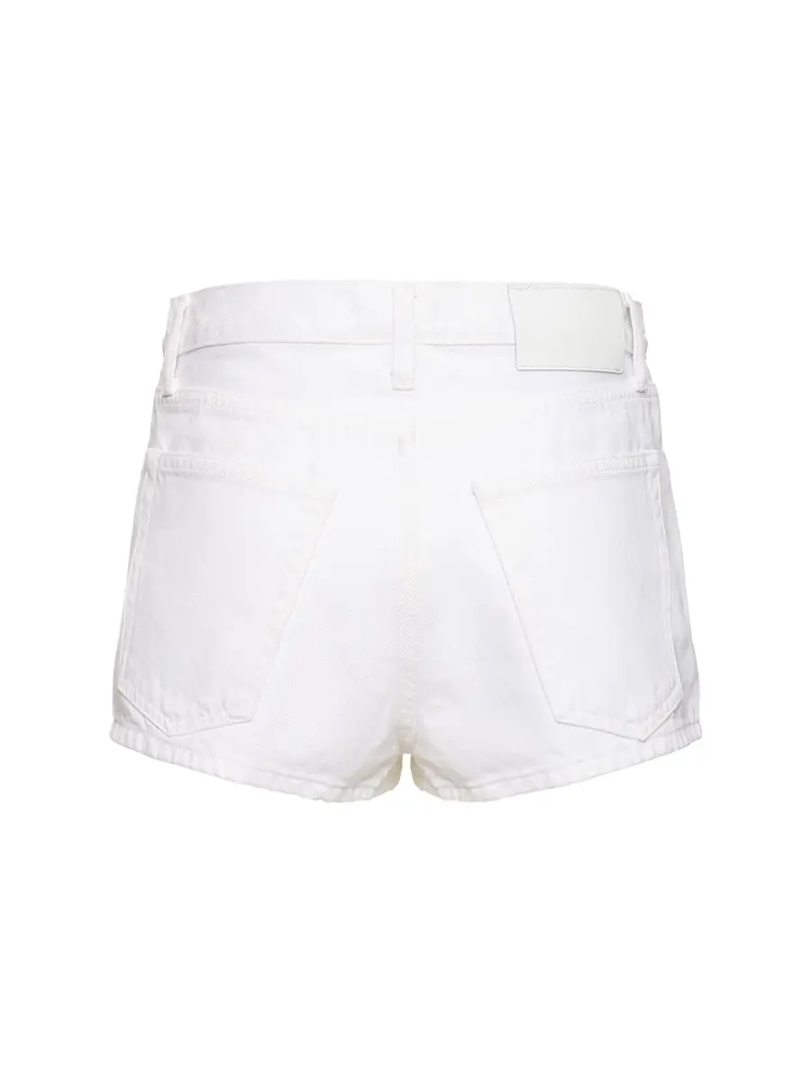 WARDROBE.NYC Cotton Denim Shorts | Thumbnail 5
