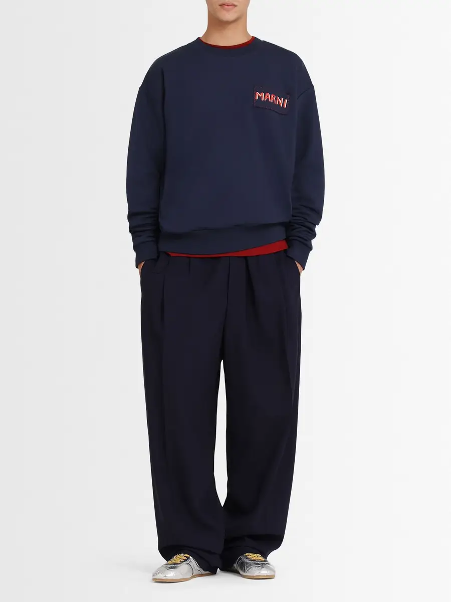 MARNI Logo Crewneck Sweatshirt | Thumbnail 2